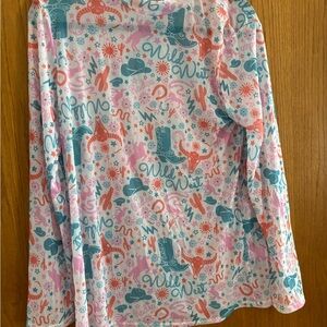 Avery Multicolor Wild West Long Sleeve Tee